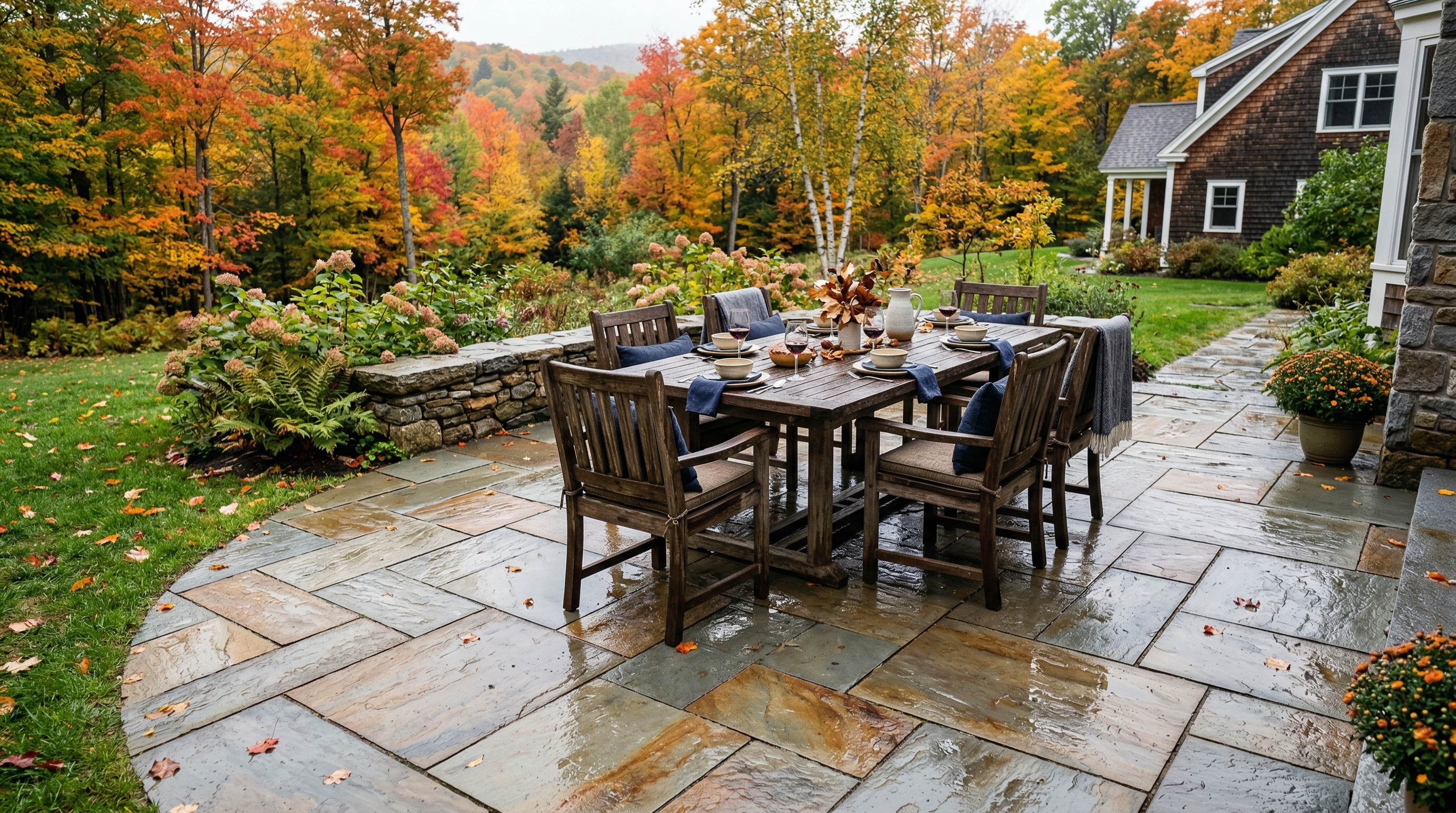 Bluestone vs. Concrete Pavers: Which Lasts in Vermont?