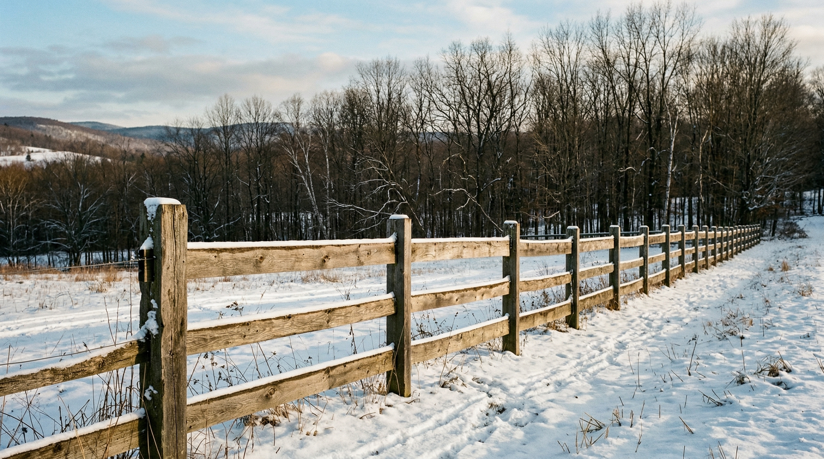 Vinyl vs. Cedar Fencing: A Vermont Homeowner's Guide