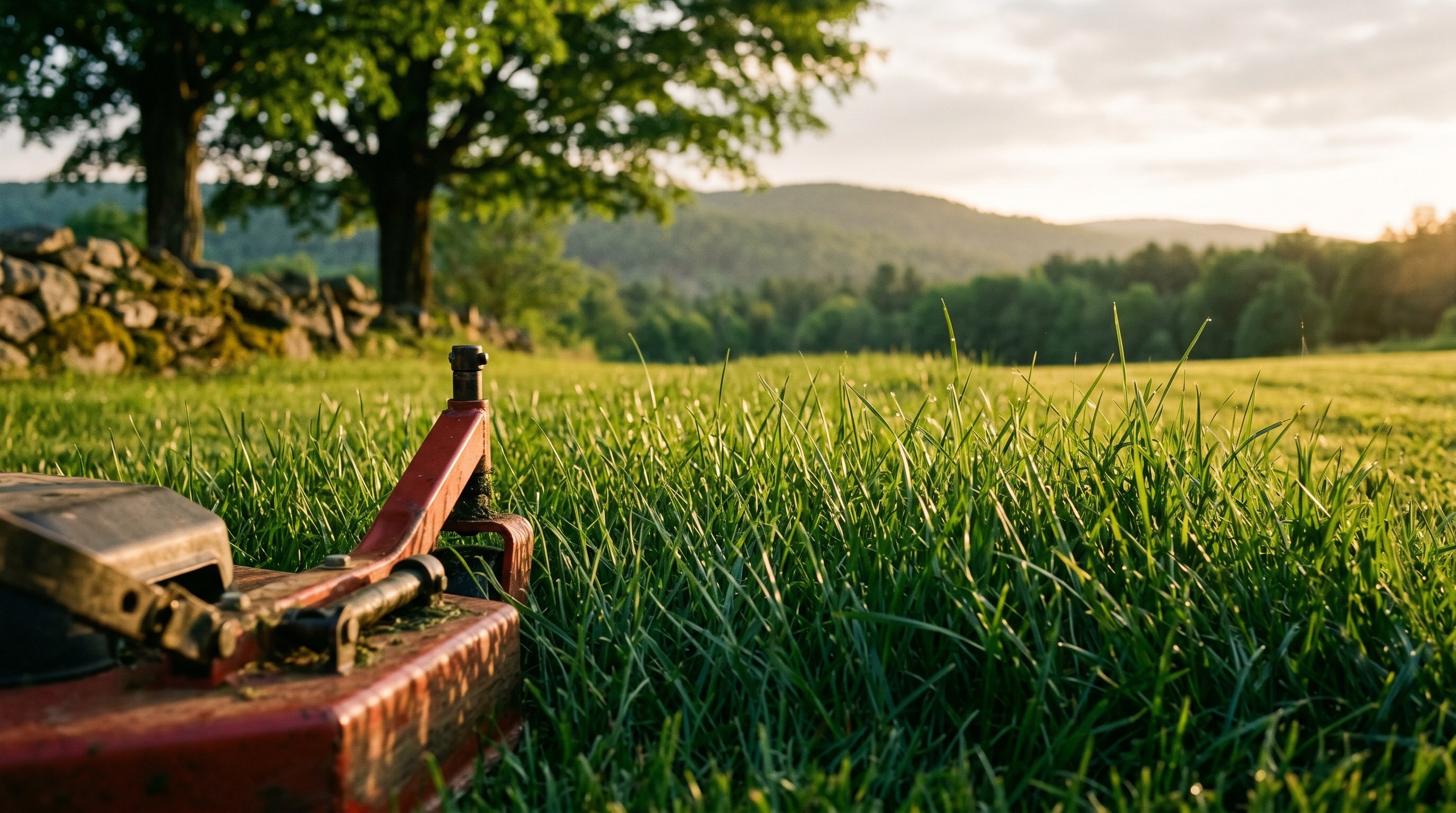 Lawn Mowing Height for a Rutland County, Vermont Summer: Why Cutting Too Short Is the Single Biggest Cause of Brown Turf in August