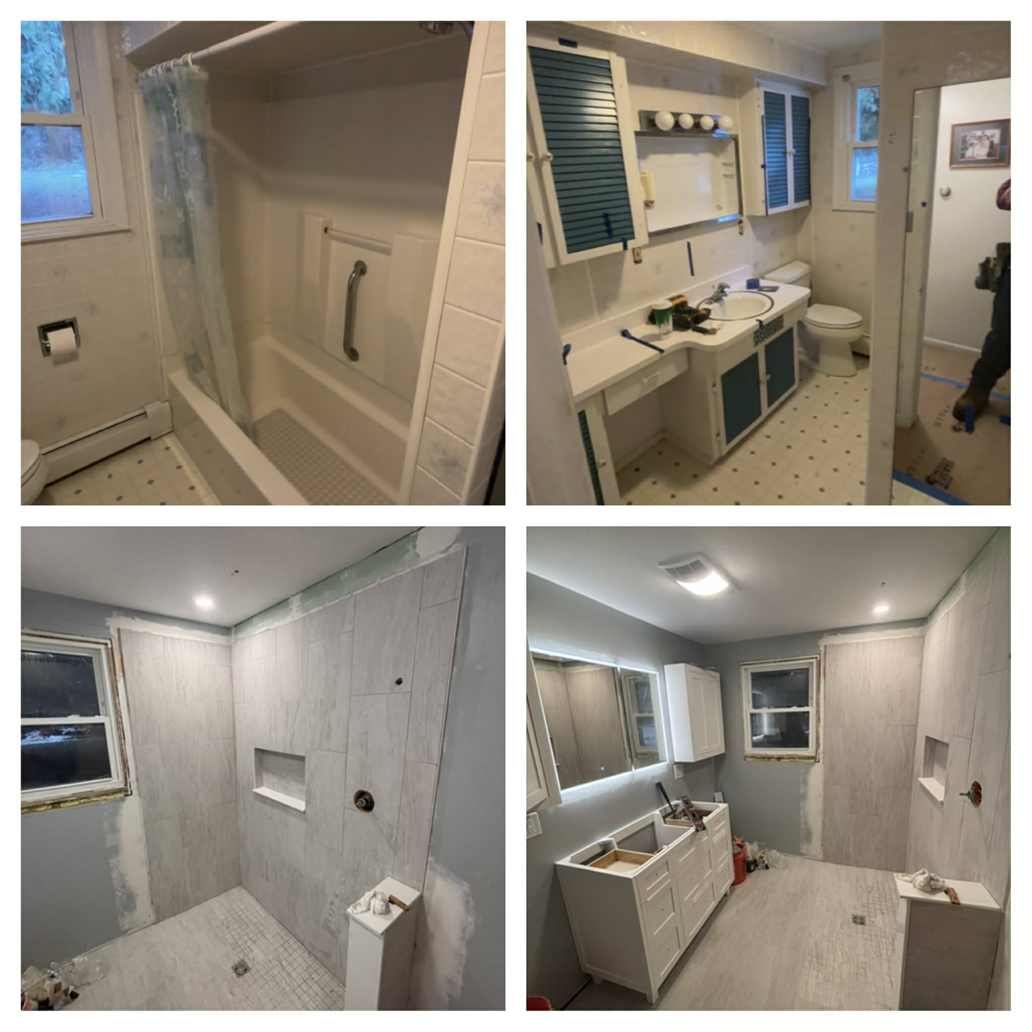 Bathroom Renovation — Before & After